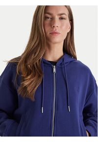 Calvin Klein Jeans Bluza Monogram LV047F208G Fioletowy Relaxed Fit. Kolor: fioletowy. Materiał: bawełna #3