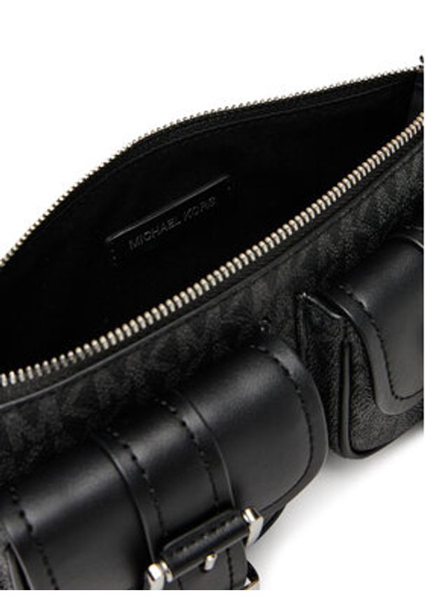 MICHAEL Michael Kors Torebka Zoe 32S5SZCU1V Czarny. Kolor: czarny. Materiał: skórzane