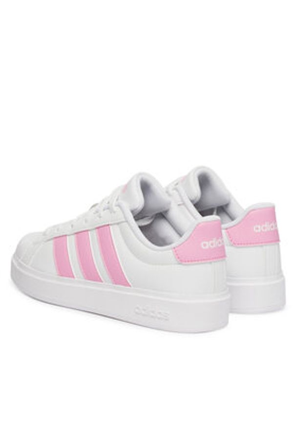 Adidas - adidas Sneakersy Streettalk KJ9605 Biały. Kolor: biały. Materiał: skóra