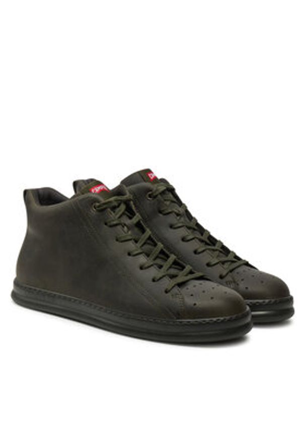 Camper Sneakersy Runner K300347-011 Zielony. Kolor: zielony. Materiał: skóra