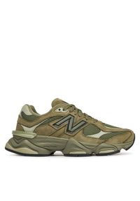 New Balance Sneakersy U9060ZGD Khaki. Kolor: brązowy. Materiał: skóra, zamsz