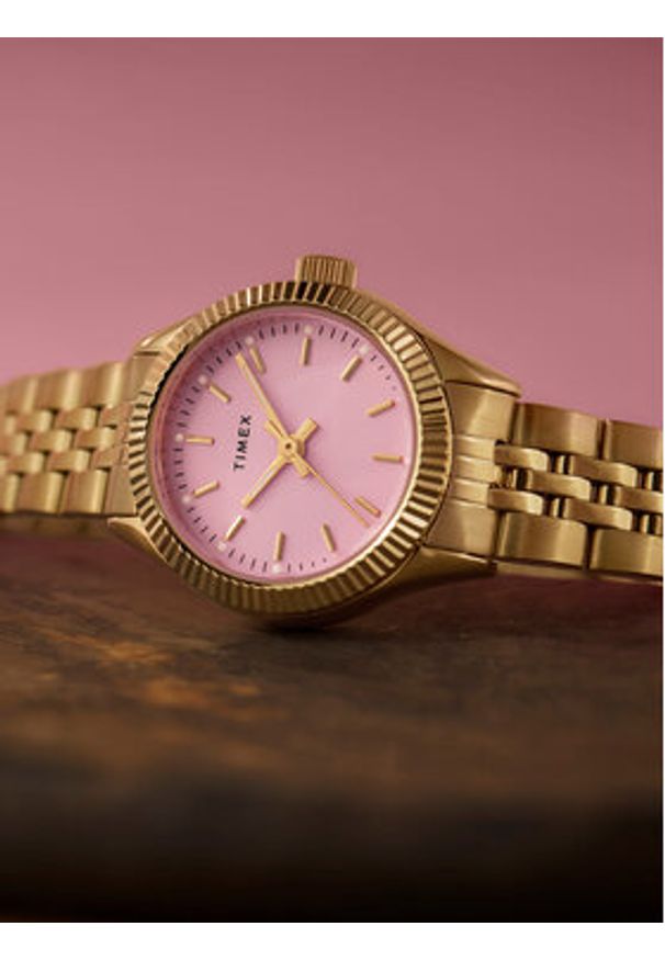 Timex Zegarek Legacy Mini TW2W90800 Złoty. Kolor: złoty