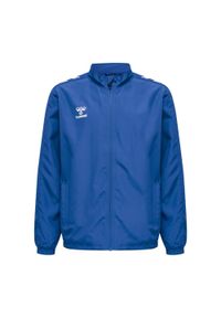 Kurtka do piłki ręcznej dla dzieci Hummel Micro Zip. Kolor: niebieski. Sport: piłka ręczna #1