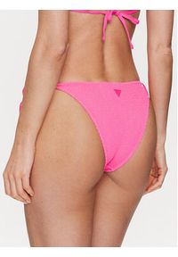 Guess Dół od bikini E3GO21 MC03P Różowy. Kolor: różowy. Materiał: syntetyk