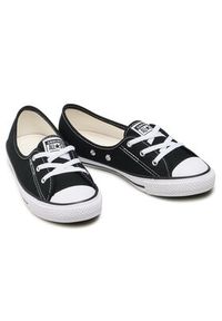 Converse Trampki Chuck Taylor All Star Bellet Lace Slip 566775C Czarny. Kolor: czarny. Materiał: materiał #7