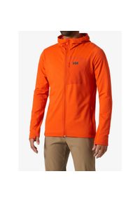 Bluza z kapturem męska Helly Hansen Versalite Hooded Fleece Jacket. Typ kołnierza: kaptur. Kolor: pomarańczowy