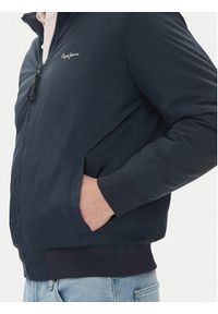 Pepe Jeans Kurtka bomber Mustrel PM403108 Granatowy Regular Fit. Kolor: niebieski. Materiał: syntetyk #5