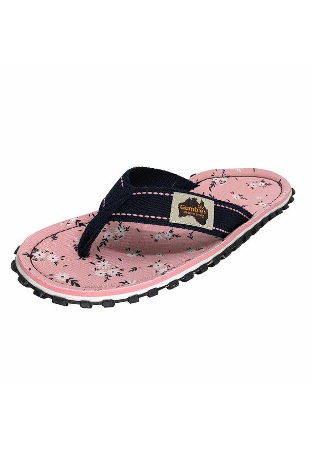 Japonki damskie Gumbies Islander Canvas Flip-Flops. Okazja: na plażę. Kolor: pomarańczowy. Styl: sportowy
