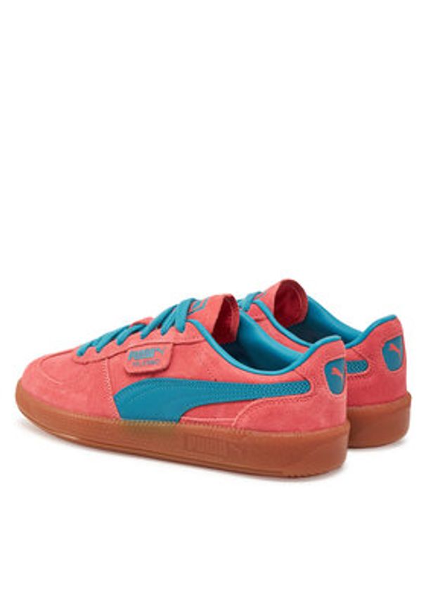 Puma Sneakersy Palermo Team 396463 46 Pomarańczowy. Kolor: pomarańczowy. Materiał: skóra, zamsz