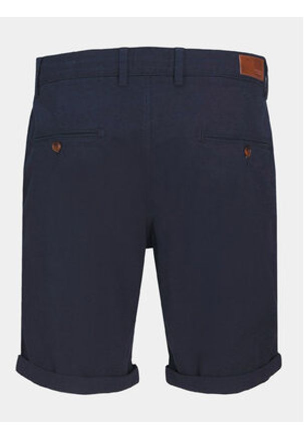Jack & Jones - Jack&Jones Szorty materiałowe Fury 12206889 Granatowy Regular Fit. Kolor: niebieski. Materiał: bawełna