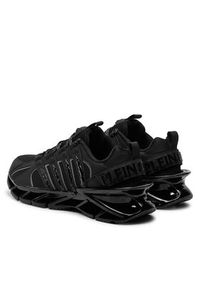 Philipp Plein - PHILIPP PLEIN Sneakersy SADS USC0530 STE003N Czarny. Kolor: czarny. Materiał: materiał