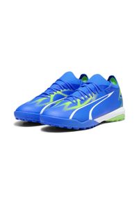 Puma - Buty piłkarskie męskie PUMA Ultra Match TT. Kolor: biały, wielokolorowy, niebieski, zielony. Sport: piłka nożna