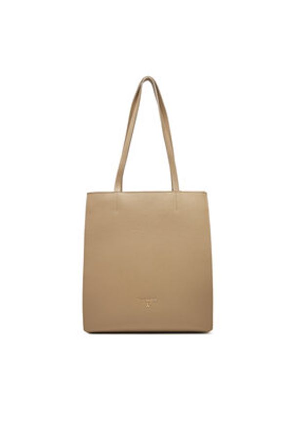 Patrizia Pepe Torebka 8B0237/L001-B732 Beżowy. Kolor: beżowy. Materiał: skórzane