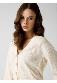 Guess Sweter 183081 Kremowy Classic Fit. Kolor: kremowy #2