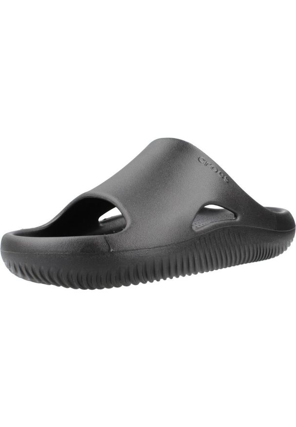 Crocs - Sandały CROCS MELLOW RECOVERY SLIDE Czarny. Kolor: czarny. Materiał: materiał, syntetyk, guma. Styl: sportowy