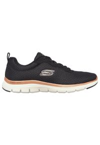 skechers - Buty do chodzenia damskie Skechers Flex Appeal 40. Zapięcie: sznurówki. Kolor: czarny, różowy, wielokolorowy. Materiał: guma, syntetyk, tkanina, materiał. Szerokość cholewki: normalna. Sport: turystyka piesza #1