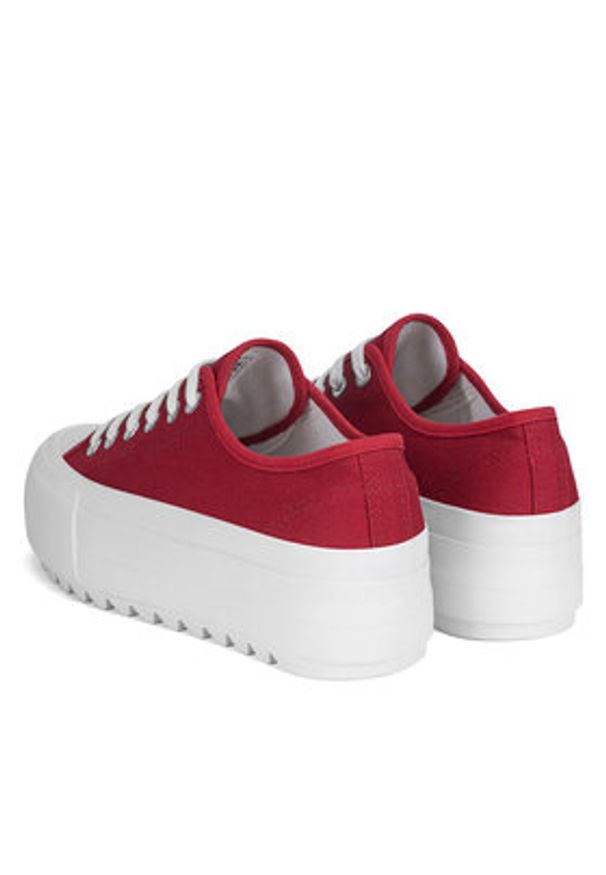 Jenny Fairy Trampki WFA2939-2 Czerwony. Kolor: czerwony. Materiał: materiał