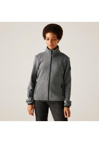 Regatta - Polar turystyczny damski Bayhill rozsuwany. Kolor: szary. Materiał: polar. Sport: turystyka piesza #1