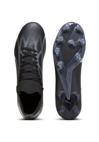 Buty Puma Ultra Match FG/AG M 107347-02 czarne czarne. Kolor: czarny. Szerokość cholewki: normalna. Sport: piłka nożna