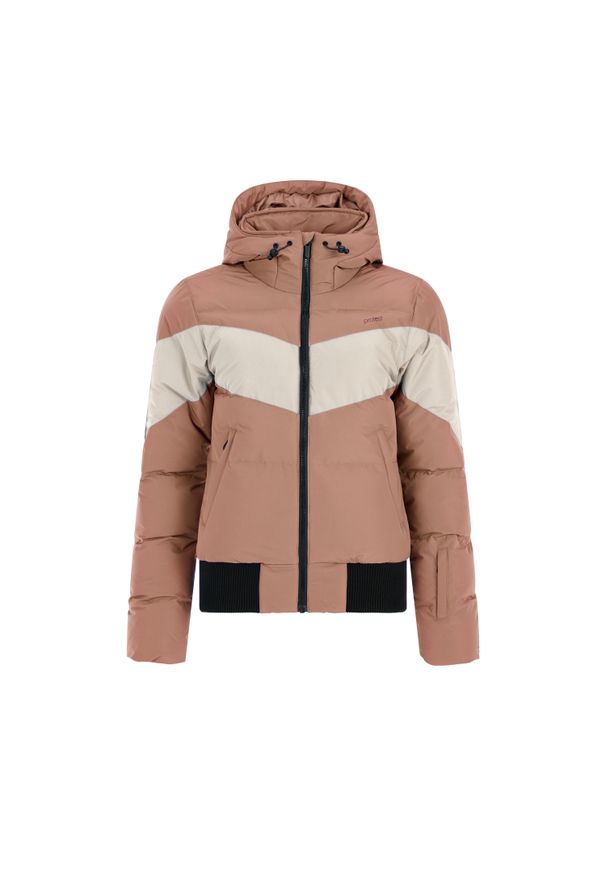 Damska kurtka narciarska Protest Jilly. Kolor: brązowy. Sezon: zima. Sport: narciarstwo