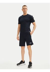 EA7 Emporio Armani Szorty sportowe 8NPS65 PJVRZ 1562 Granatowy. Kolor: niebieski. Materiał: bawełna. Styl: sportowy #4