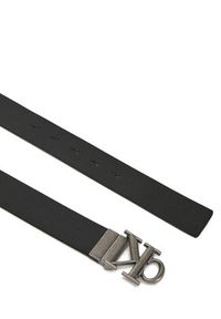 Calvin Klein Jeans Pasek Męski Monogram Plaque 35mm Rev/Adj LV04G7002G Czarny. Kolor: czarny. Materiał: skóra #4