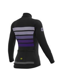 ALÉ CYCLING - Bluza rowerowa damska Alé Cycling PR-R Sombra Wool Thermo. Kolor: fioletowy, wielokolorowy, czarny. Sport: kolarstwo