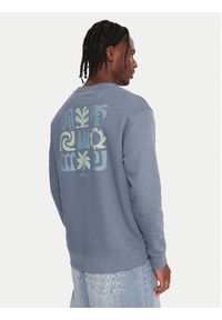 Quiksilver Bluza Salt Water Graphic EQYFT05127 Niebieski Comfort Fit. Kolor: niebieski. Materiał: bawełna #5