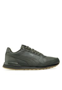 Puma Sneakersy St Runer V3 L 384855 16 Zielony. Kolor: zielony. Materiał: skóra #1