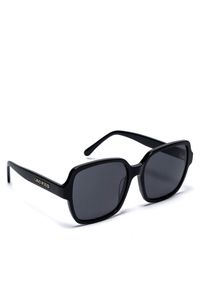 Gino Rossi Okulary przeciwsłoneczne GR6621S Czarny. Kolor: czarny