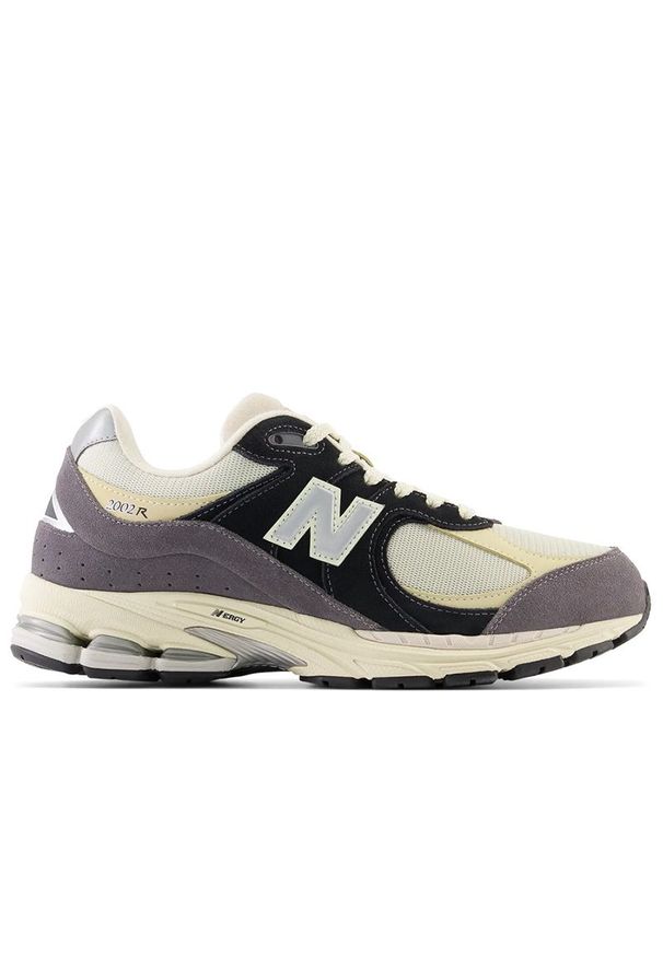 Buty New Balance M2002RSH - szare. Okazja: na co dzień. Kolor: szary. Materiał: guma, materiał, skóra, syntetyk. Szerokość cholewki: normalna. Sport: bieganie