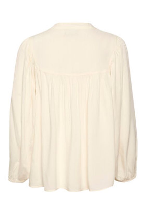 Kaffe Bluzka Dora 10507387 Biały Loose Fit. Kolor: biały. Materiał: wiskoza