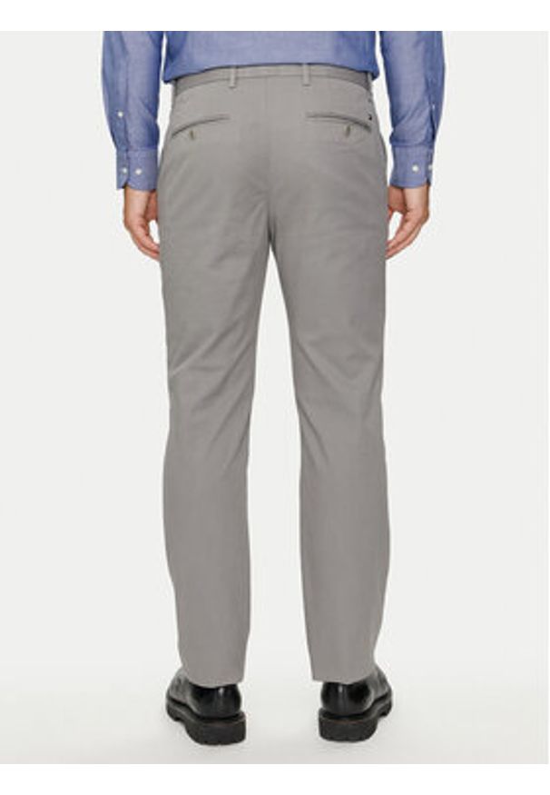 TOMMY HILFIGER - Tommy Hilfiger Chinosy Denton MW0MW25964 Szary Straight Fit. Kolor: szary. Materiał: bawełna