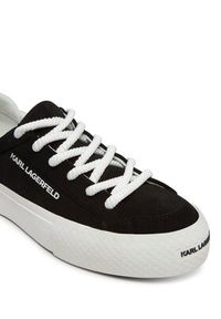 Karl Lagerfeld - KARL LAGERFELD Sneakersy KL50722 Czarny. Kolor: czarny. Materiał: skóra, zamsz