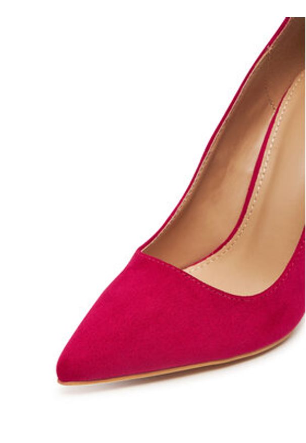 DeeZee Szpilki 92831-291B Różowy. Kolor: różowy. Materiał: materiał. Obcas: na szpilce