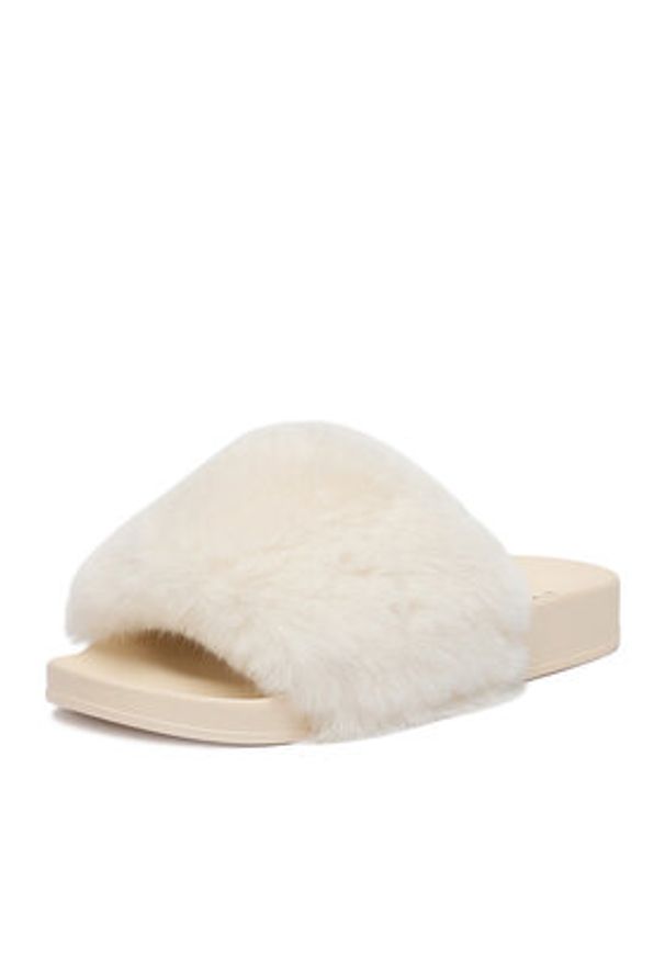 DeeZee Klapki TY013 Biały. Kolor: biały. Materiał: materiał