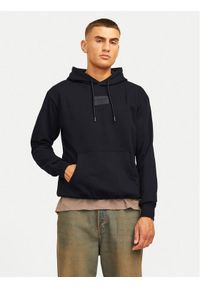 Jack & Jones - Jack&Jones Bluza Hakkai 12256841 Czarny Relaxed Fit. Kolor: czarny. Materiał: bawełna, syntetyk