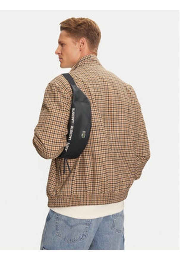 Lacoste Saszetka nerka NU4445TX Czarny. Kolor: czarny. Materiał: skóra