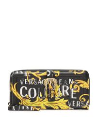 Duży Portfel Damski Versace Jeans Couture 74VA5PF1 ZS597 G89. Kolor: czarny. Materiał: skóra #1