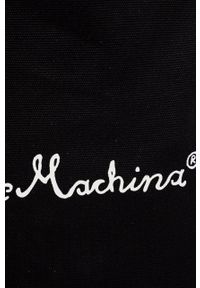 Deus Ex Machina torebka bawełniana kolor czarny. Kolor: czarny #3