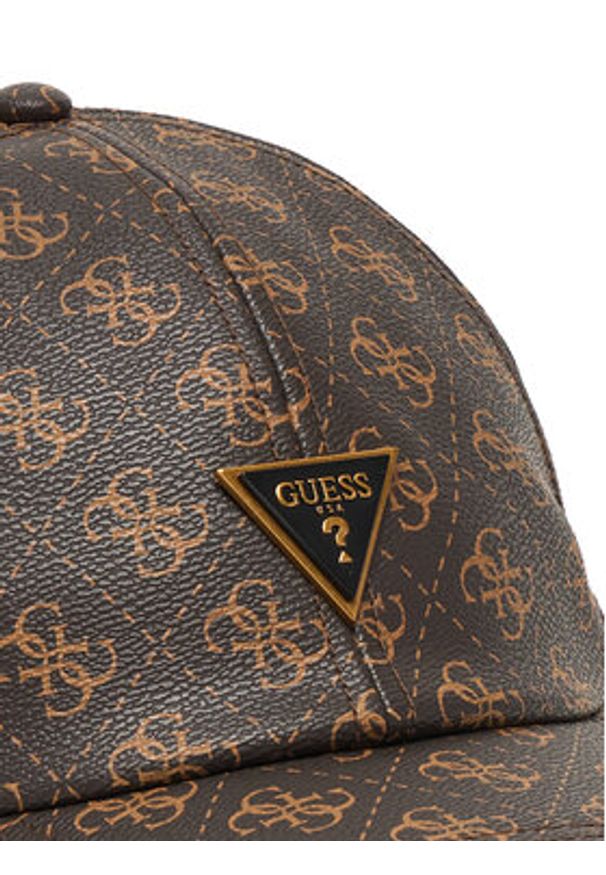 Guess Czapka z daszkiem AM9546 POL01 Brązowy. Kolor: brązowy. Materiał: poliester, materiał