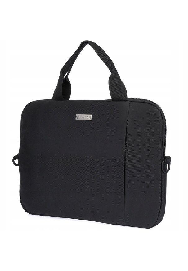 Torba na laptopa elegancka komputer 15,6 A4 do pracy lekka duża Betlewski EPO-4840. Styl: elegancki