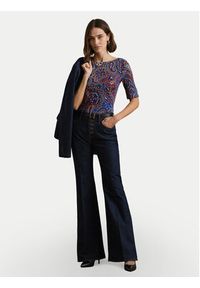 Lauren Ralph Lauren - LAUREN RALPH LAUREN Bluzka 200957613001 Kolorowy Slim Fit. Materiał: bawełna. Wzór: kolorowy #5