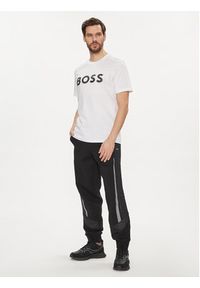 BOSS - Boss T-Shirt Tee 1 50506344 Biały Regular Fit. Kolor: biały. Materiał: bawełna #5