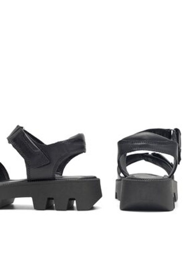 Lasocki Sandały GENUA ARC-HANKA-08 Czarny. Kolor: czarny. Materiał: skóra