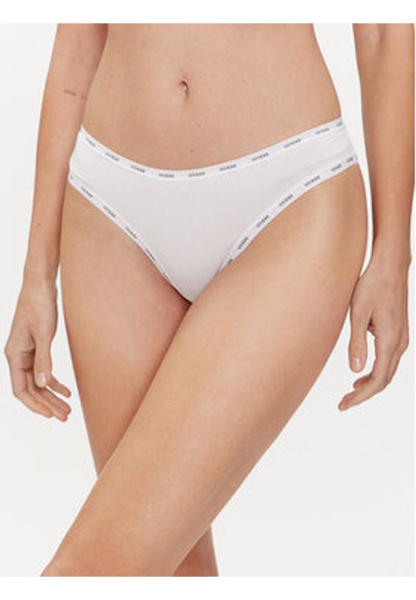 Guess Komplet 3 par fig brazylijskich Basic O4GG14 K6YW1 Biały. Kolor: biały. Materiał: bawełna