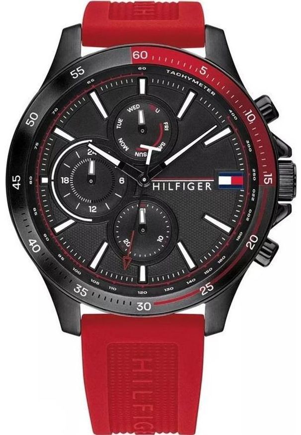 Zegarek Tommy Hilfiger ZEGAREK MĘSKI TOMMY HILFIGER 1791722 BANK (zf023c)