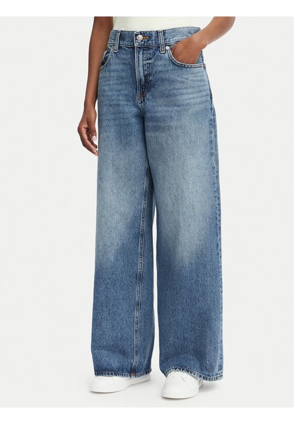 Calvin Klein Jeans Jeansy LV047G912G Granatowy Relaxed Fit. Kolor: niebieski