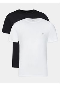 Emporio Armani Underwear Komplet 2 t-shirtów 111267 4R722 07620 Kolorowy Regular Fit. Materiał: bawełna. Wzór: kolorowy