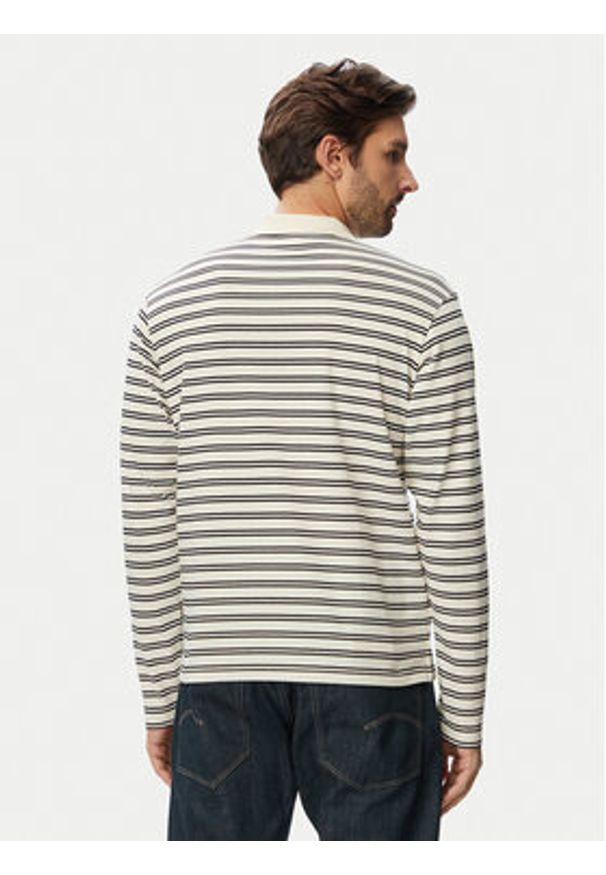 Jack & Jones Polo Cassis 12295163 Biały Relaxed Fit. Typ kołnierza: polo. Kolor: biały. Materiał: bawełna